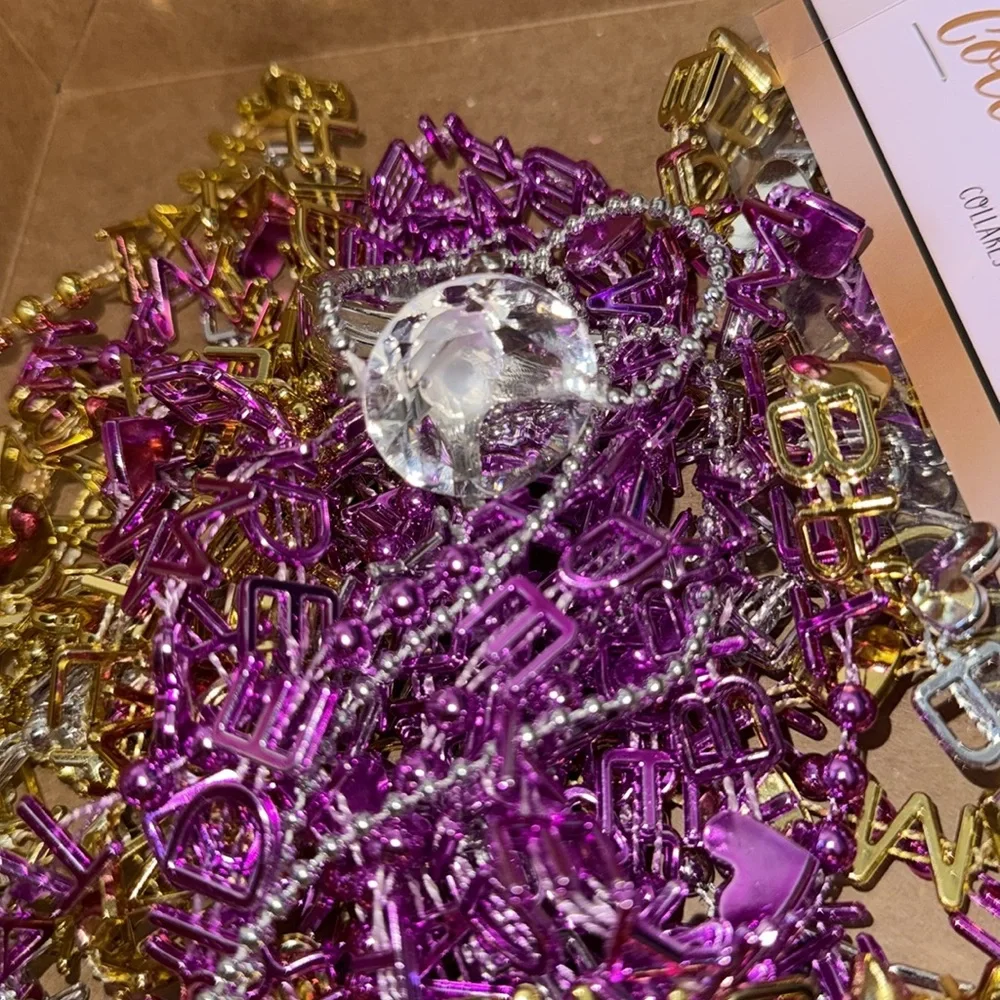 Gold and Pink Bride Crew Party Set